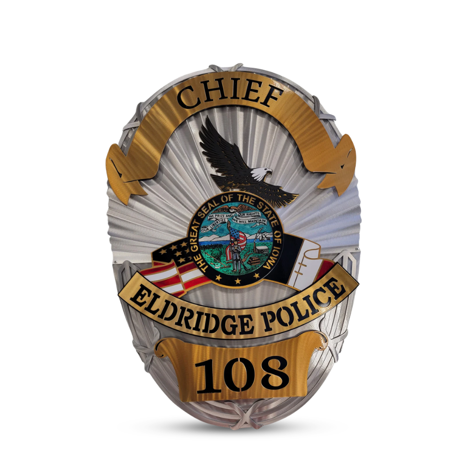 Eldridge Police Badge