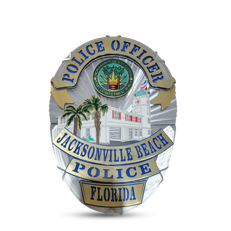 Florida Jacksonville Beach Police Badge