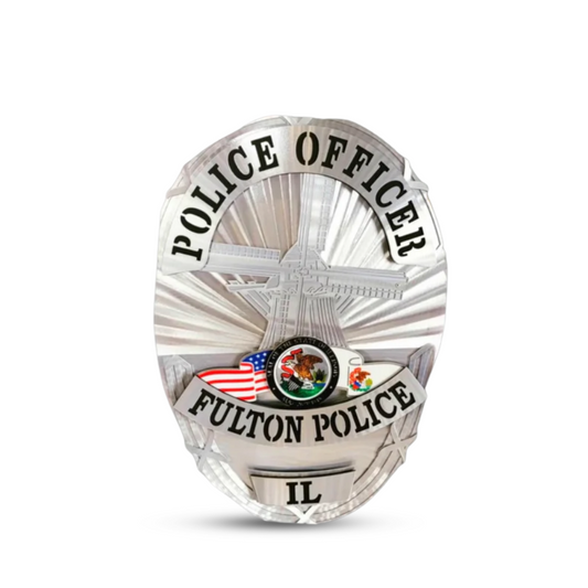 Fulton Illinois Police Badge