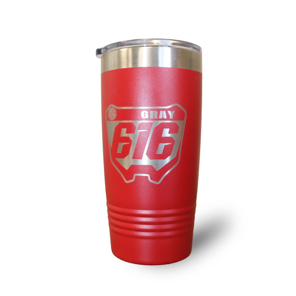 ENGRAVED NAME PLATE CUP 20oz