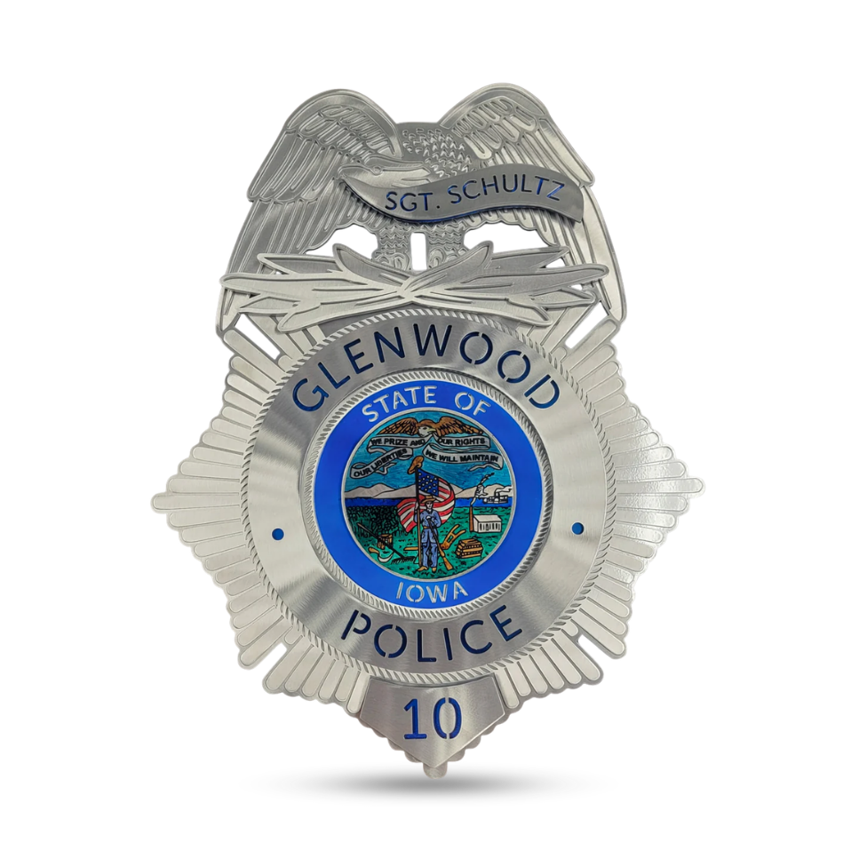 Glenwood Police Badge