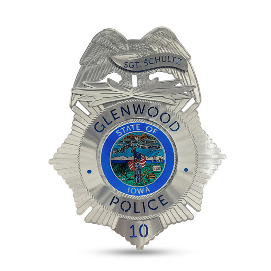 Glenwood Police Badge