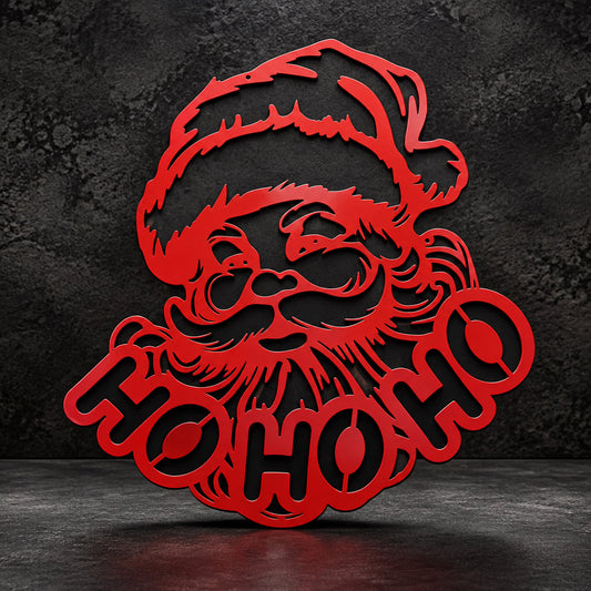 HO HO HO Santa Christmas Monogram