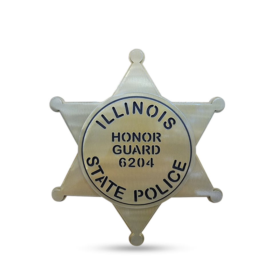 Illinois State Police Honor Guard Badge