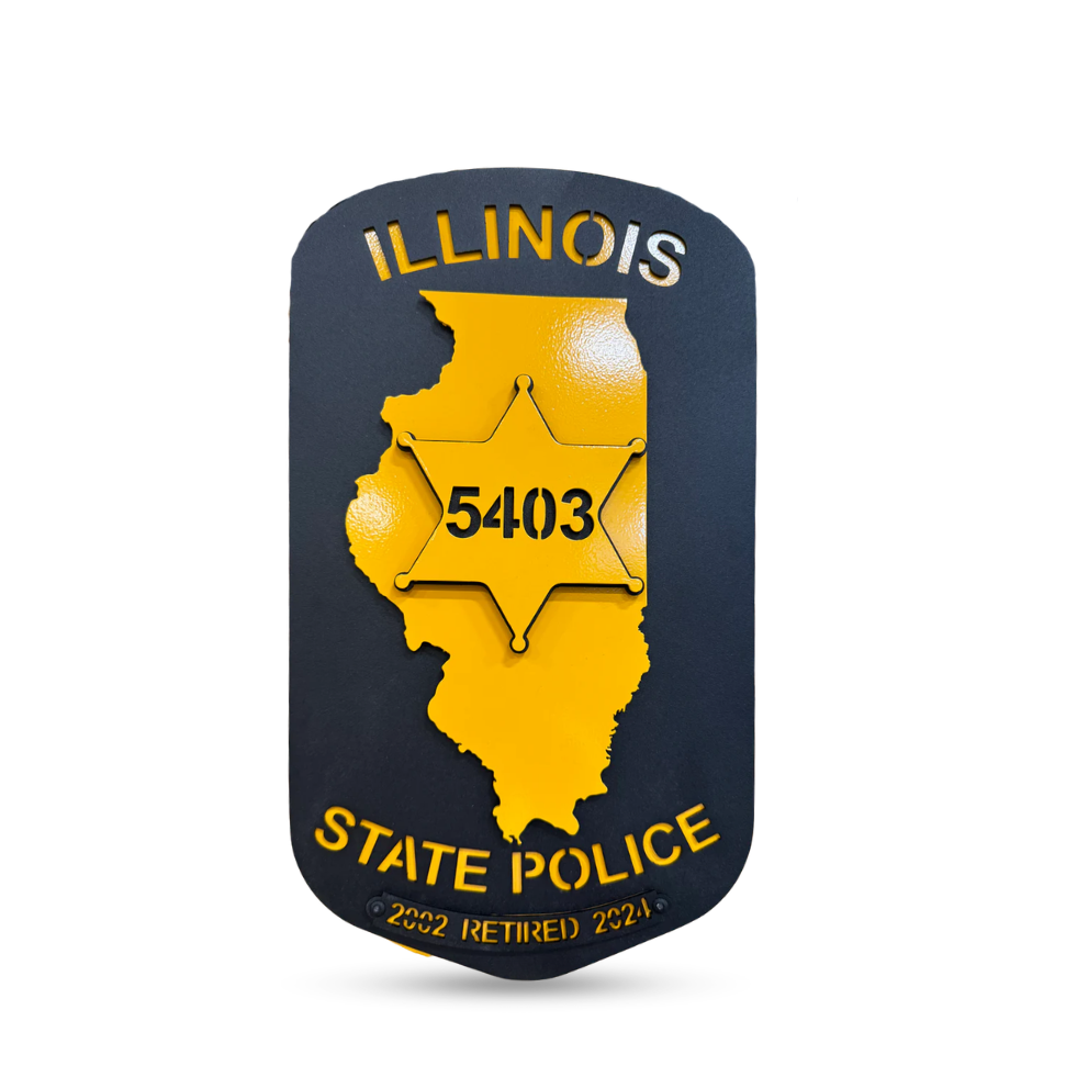 Illinois State Police Patch
