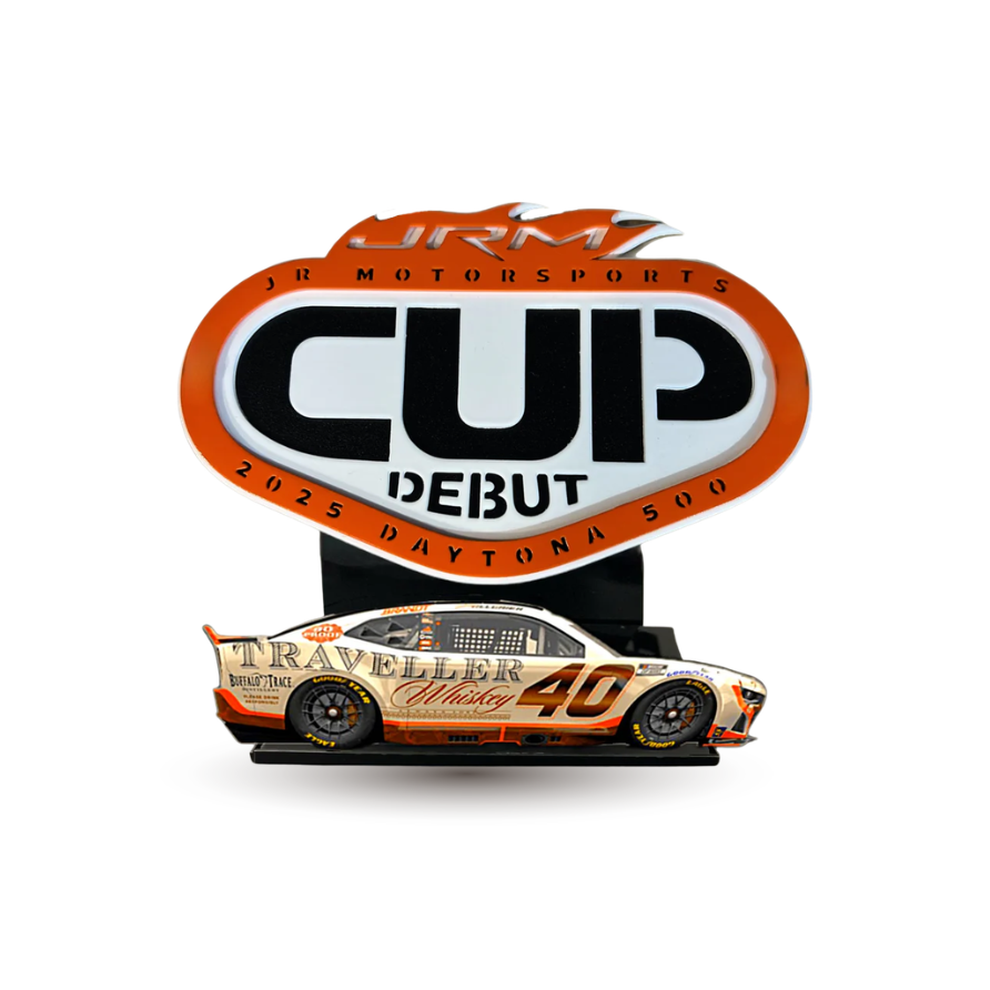 Jr Motorsports 2025 Cup Debut Logo 1/24 Diecast Display