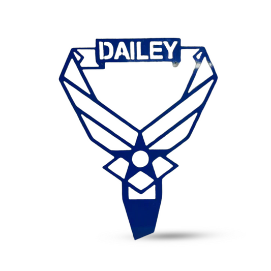 Customizable Air Force Yard Sign