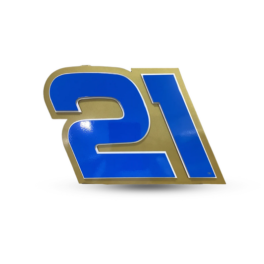 Premier Austin Hill #21 Number