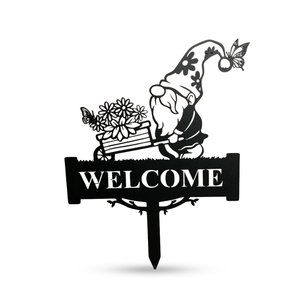 Gnome Garden Stake