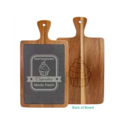 Acadia Wood/Slate Cutting Board