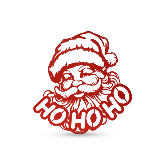 HO HO HO Santa Christmas Monogram
