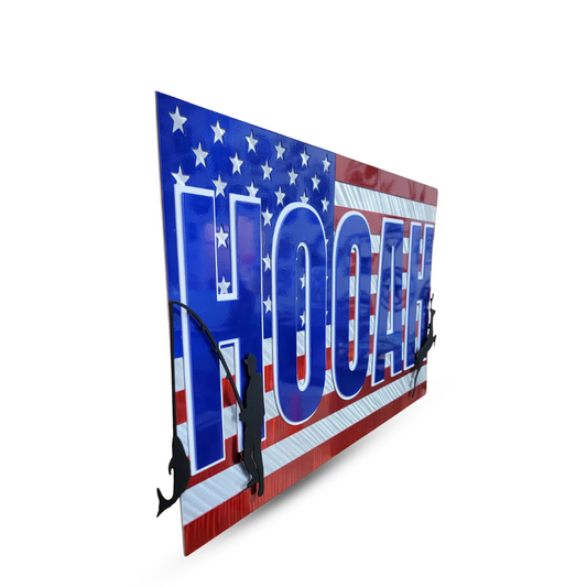 Hooah American Flag