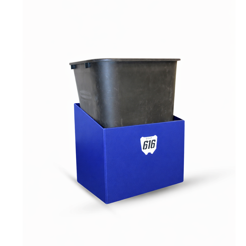GARBAGE CAN HOLDER