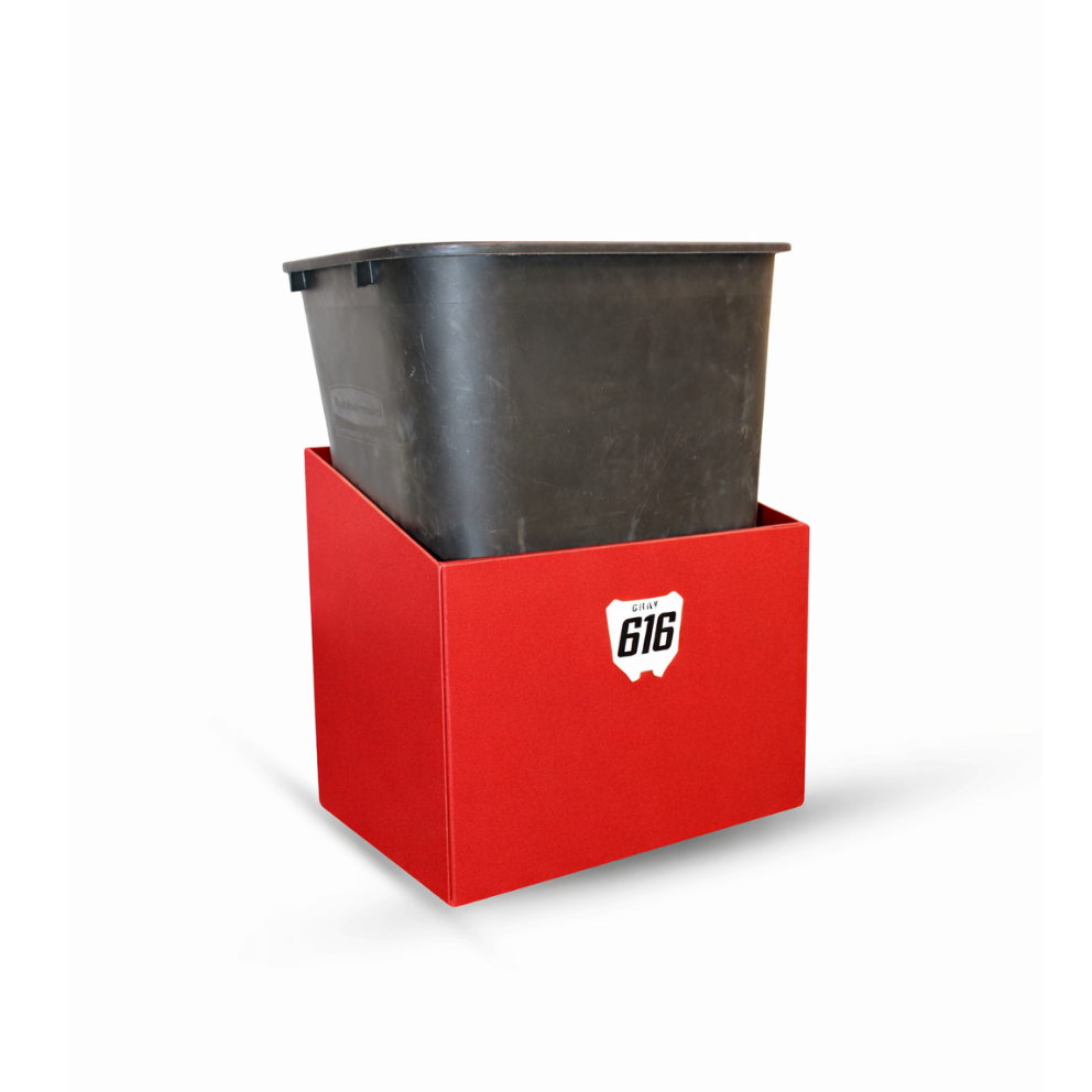 GARBAGE CAN HOLDER