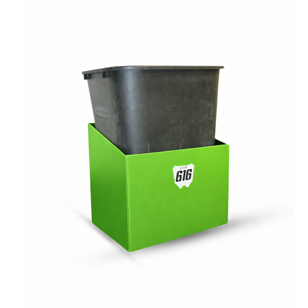 GARBAGE CAN HOLDER