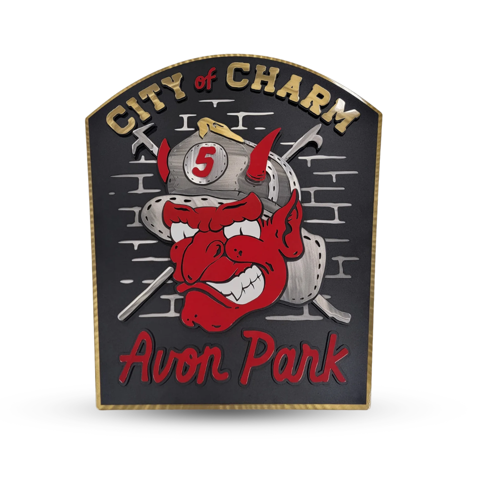 City Of Charm Avon Park Fire Patch