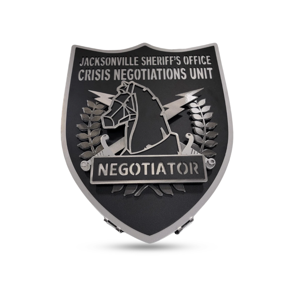 Jacksonville Sheriff's Office Crisis Negotiations Unit Negotiator Badge