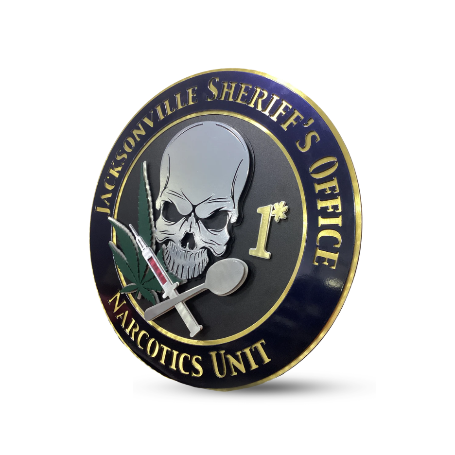 Jacksonville Sheriff Narcotics Badge
