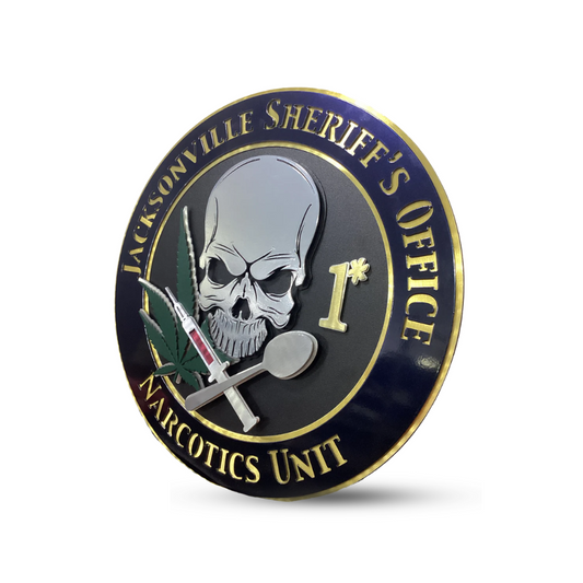 Jacksonville Sheriff Narcotics Badge
