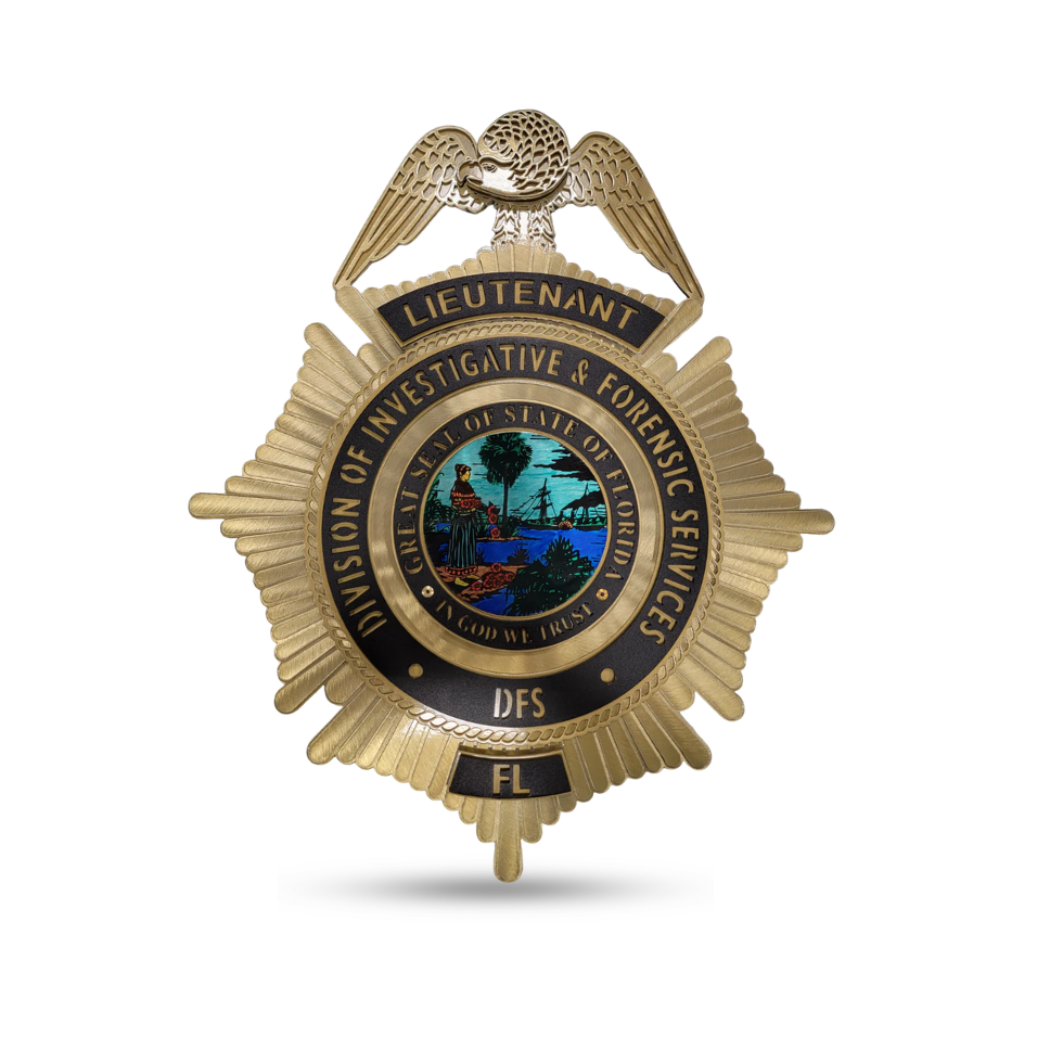 Florida Division Of Investigative And Forensic Services Badge
