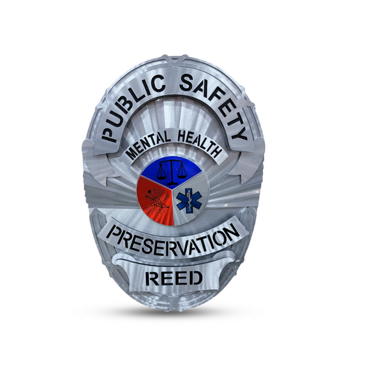 Reed Public Safety Mental Health Preservation Badge