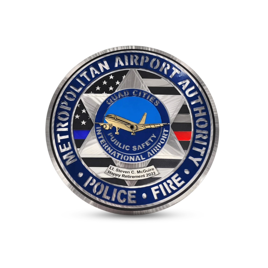 Metropolitan Airport Authority Badge
