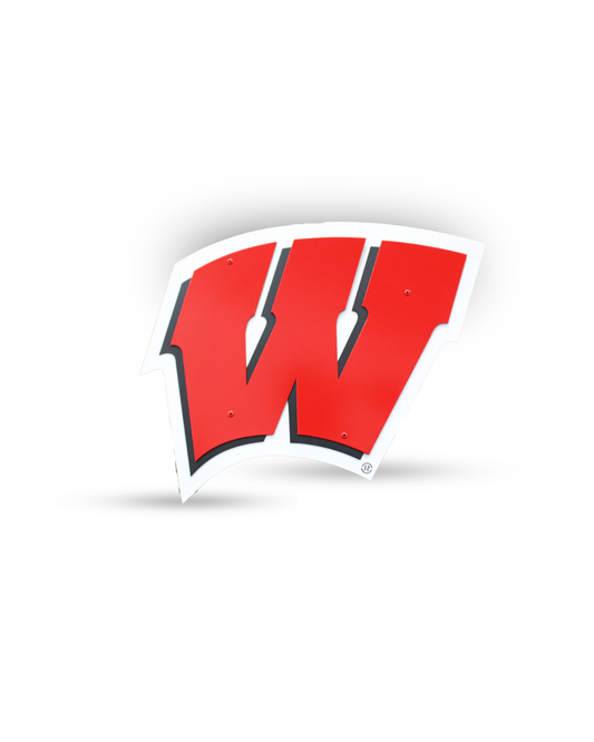 University of Wisconsin-Madison Badgers "W" Logo Compressed