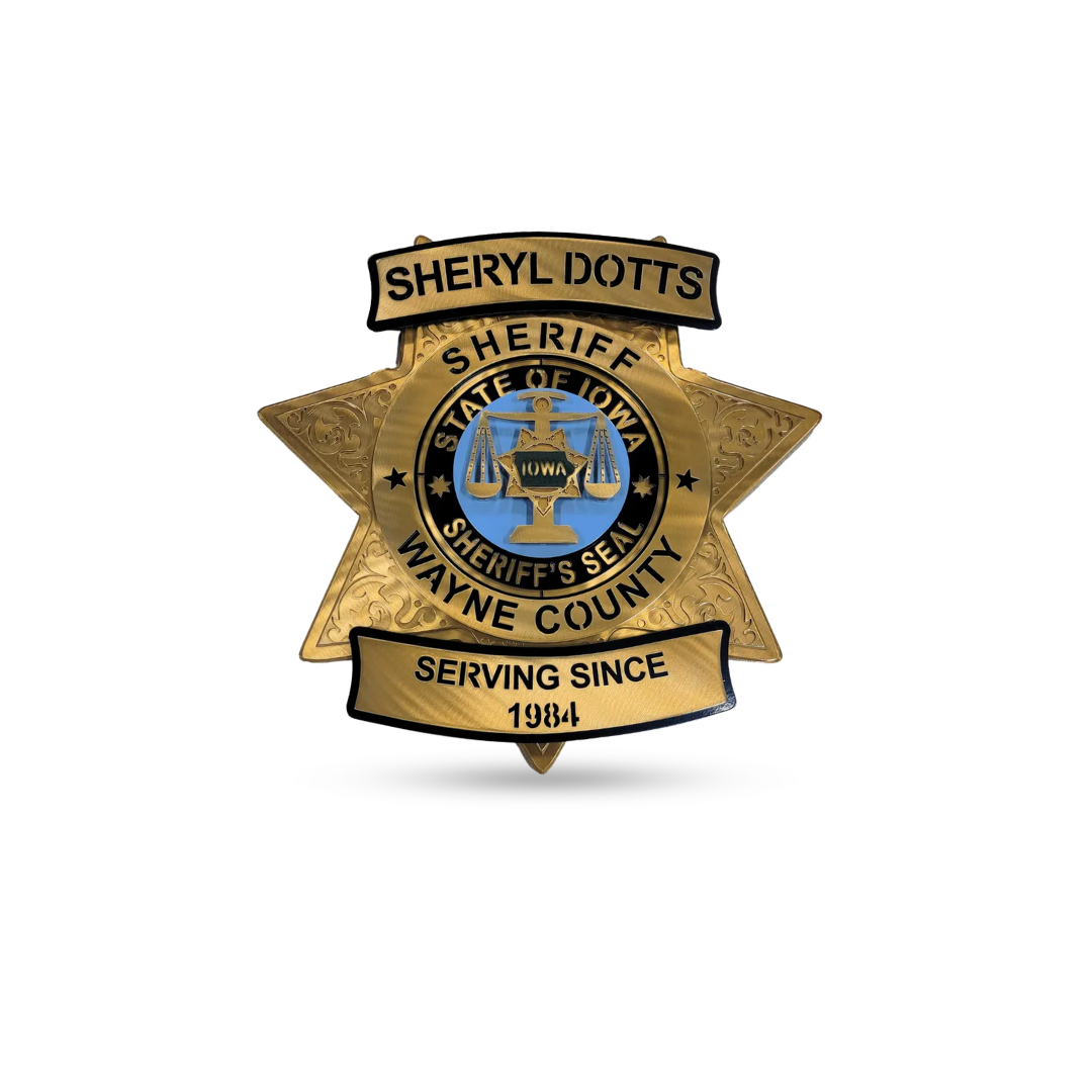 Wayne County Iowa Sheriff Star