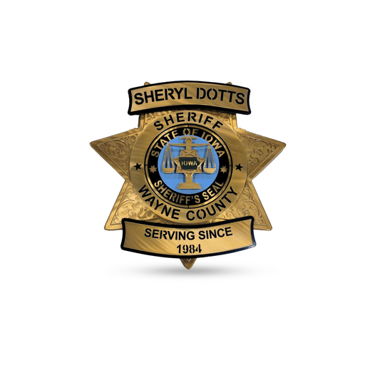 Wayne County Iowa Sheriff Star
