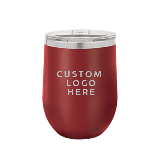 Polar Camel 12 oz Stemless Wine Tumbler with Lid