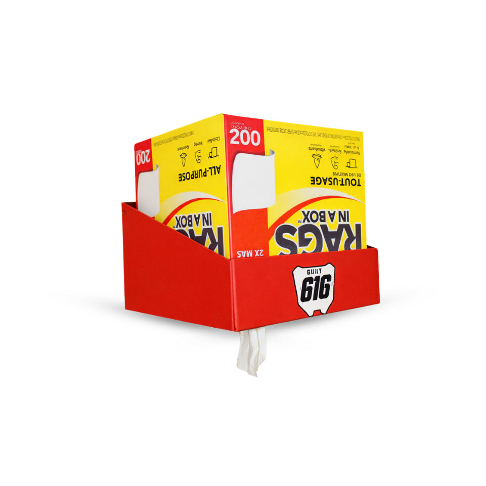 "RAG IN A BOX" DISPENSER