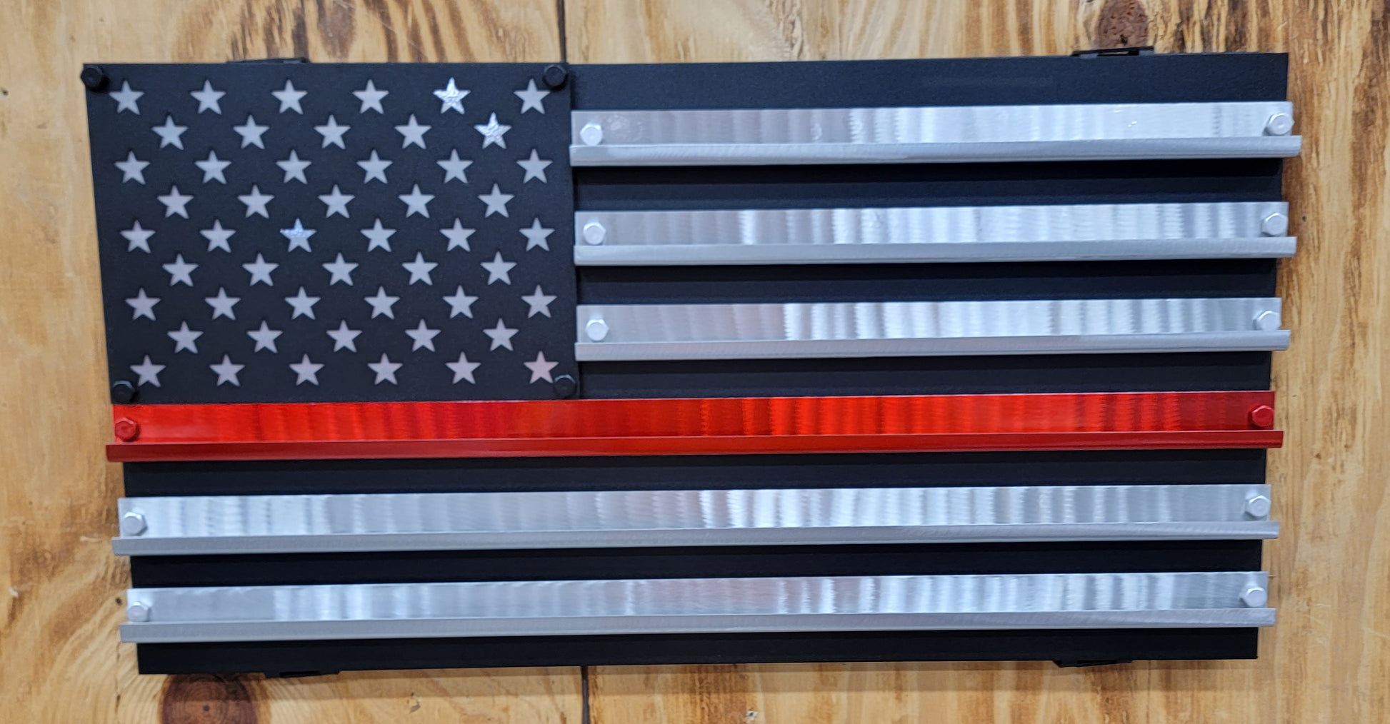 Red Line American Flag