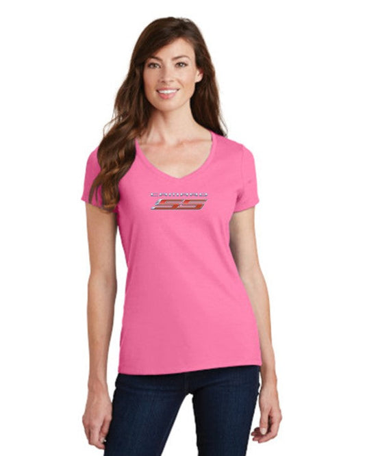 Camaro 2010 SS LADIES V-NECK T-shirt