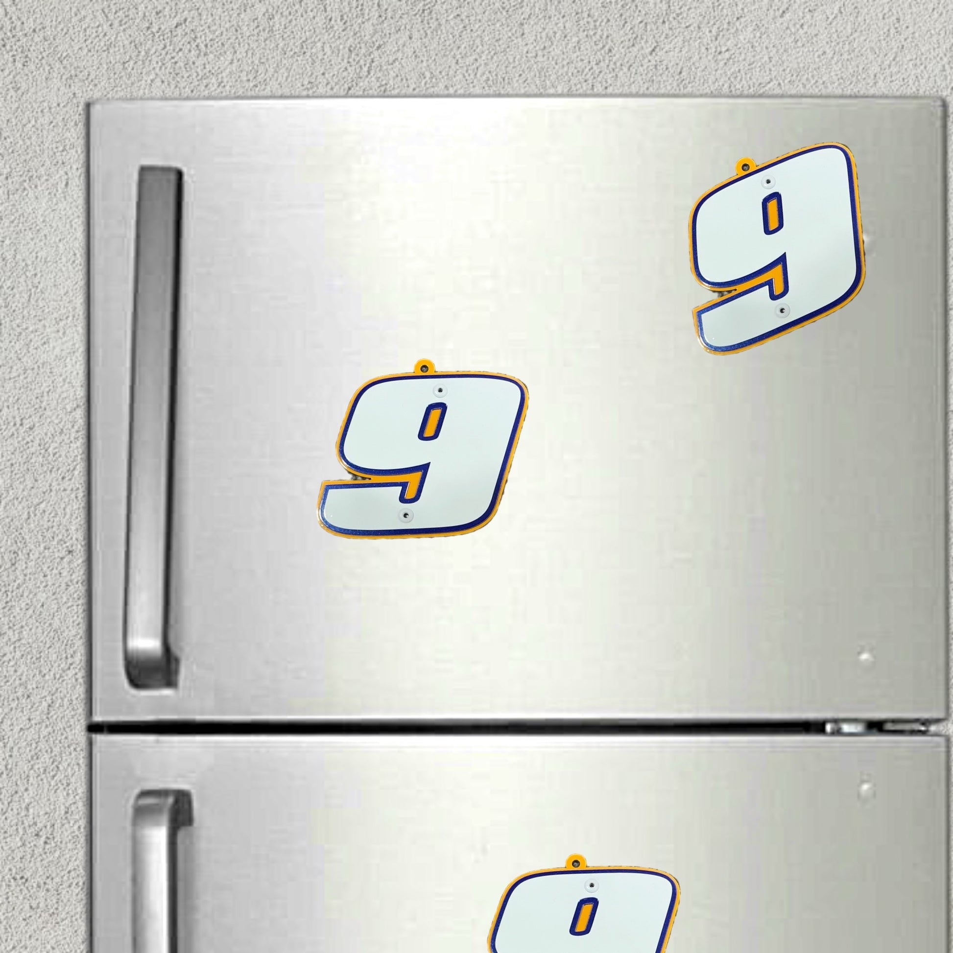 Chase Elliot #9 Magnet/Ornament On Fridge