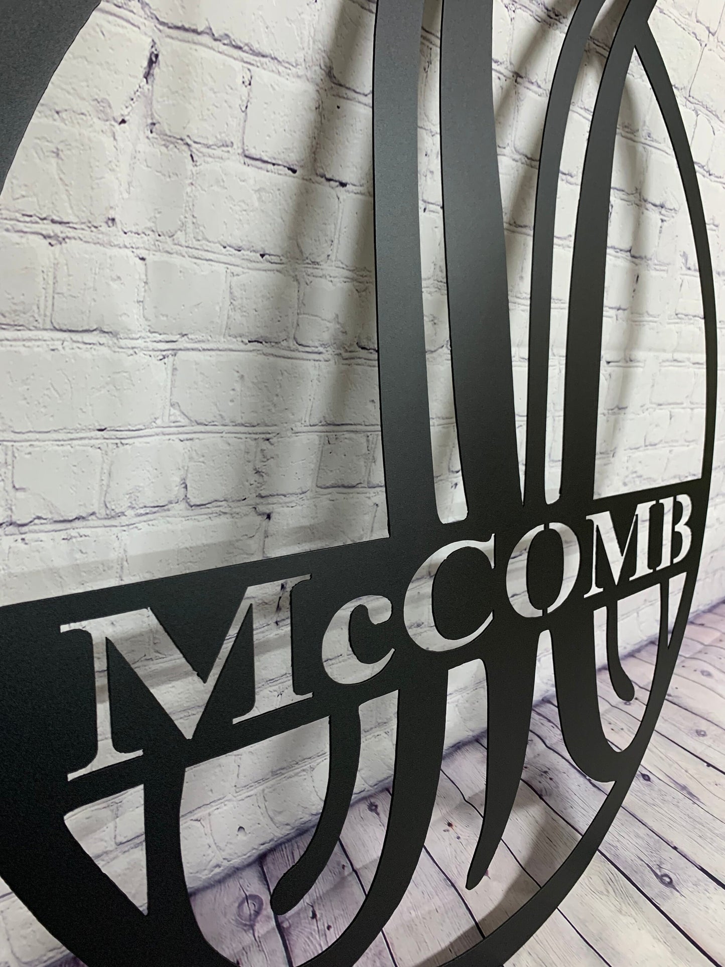 Circle Letter Monogram