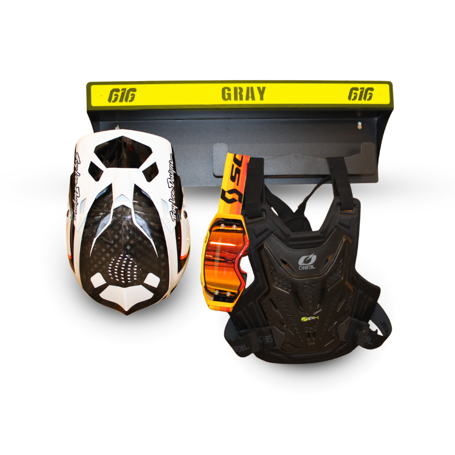 HELMET & CHEST PROTECTOR HOLDER