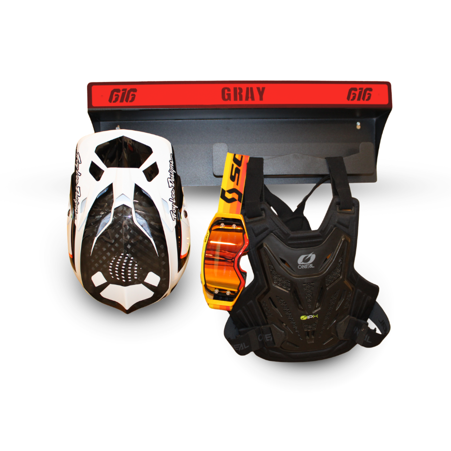 HELMET & CHEST PROTECTOR HOLDER