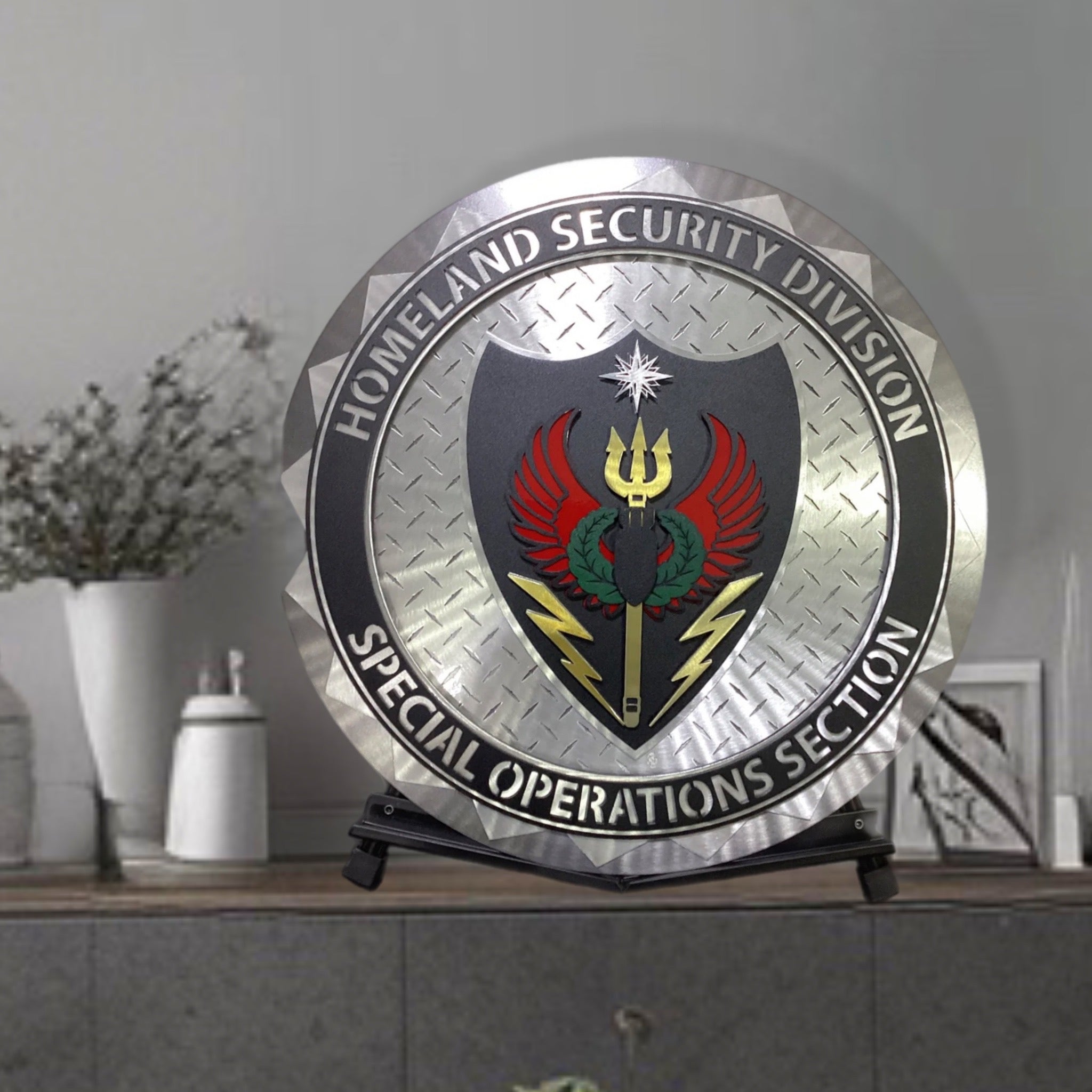 Security Division Sign Homeland Security Sign – Premier Metal Art