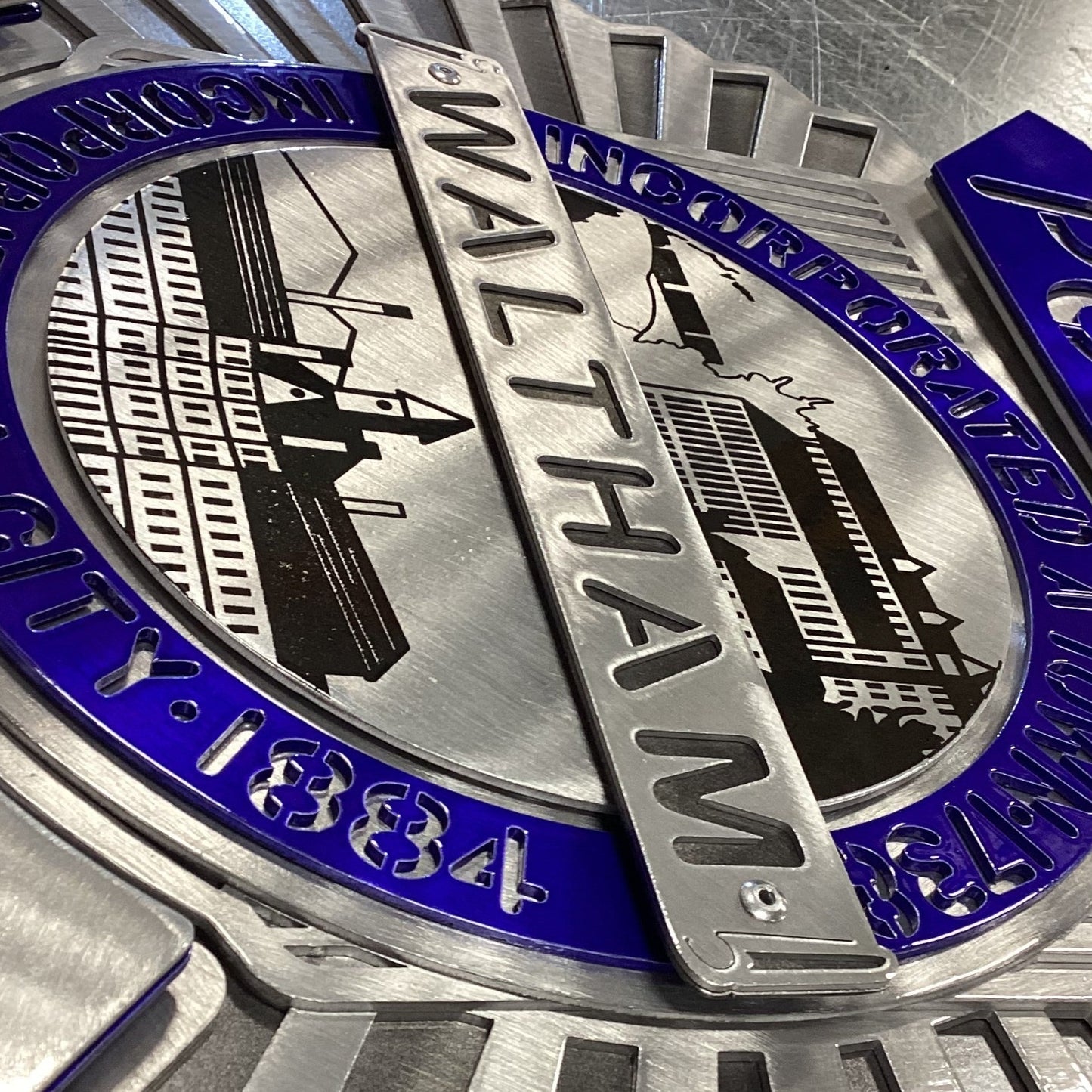 Waltham Police Badge