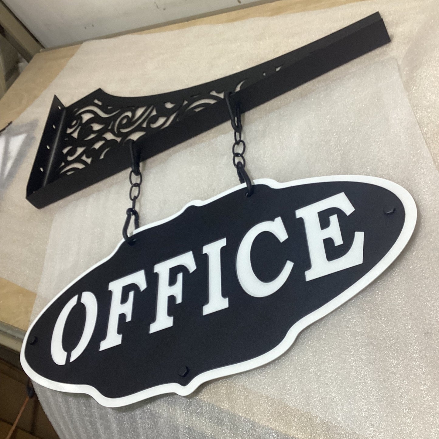 Hanging Office Sign