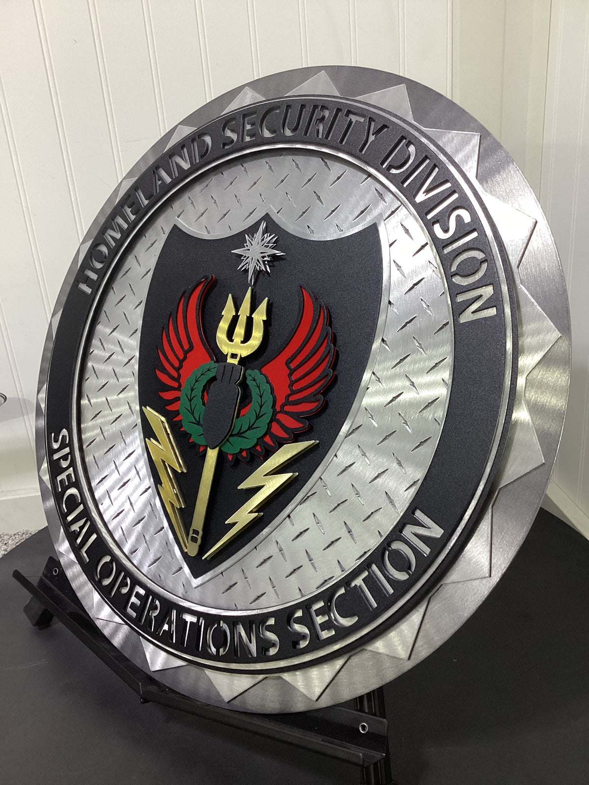 Security Division Sign Homeland Security Sign – Premier Metal Art