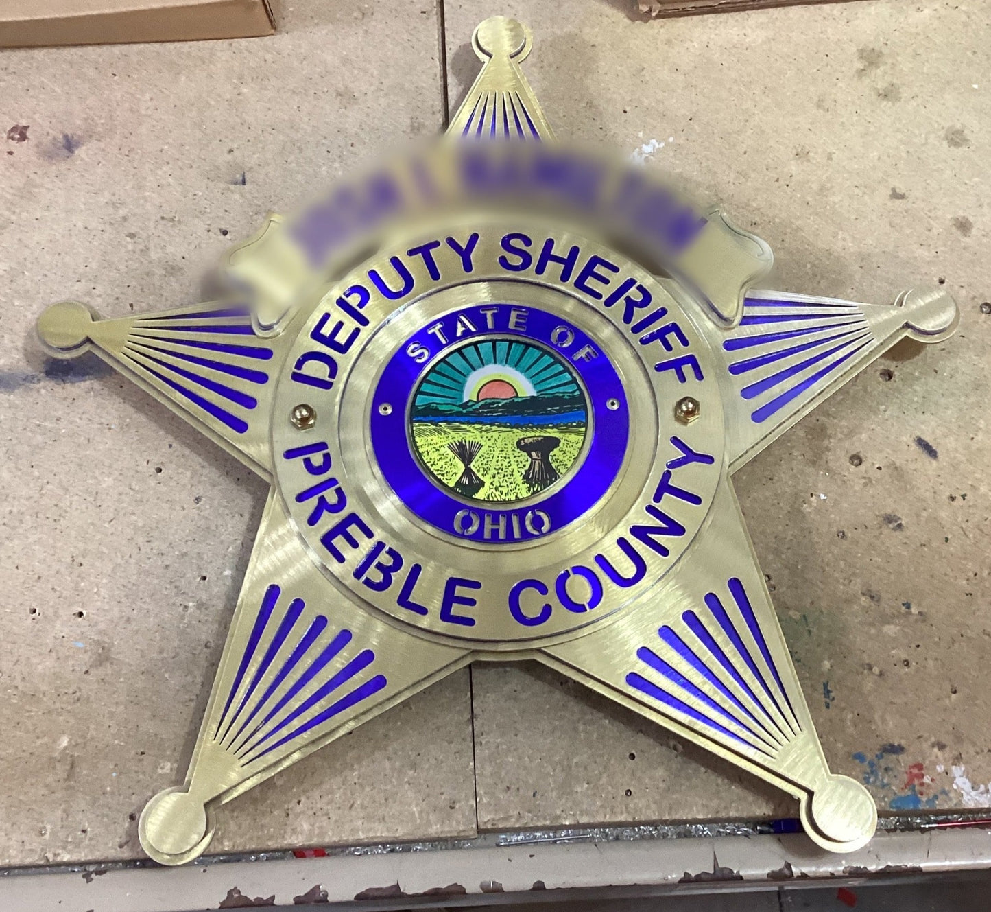 Preble County Sheriff Badge