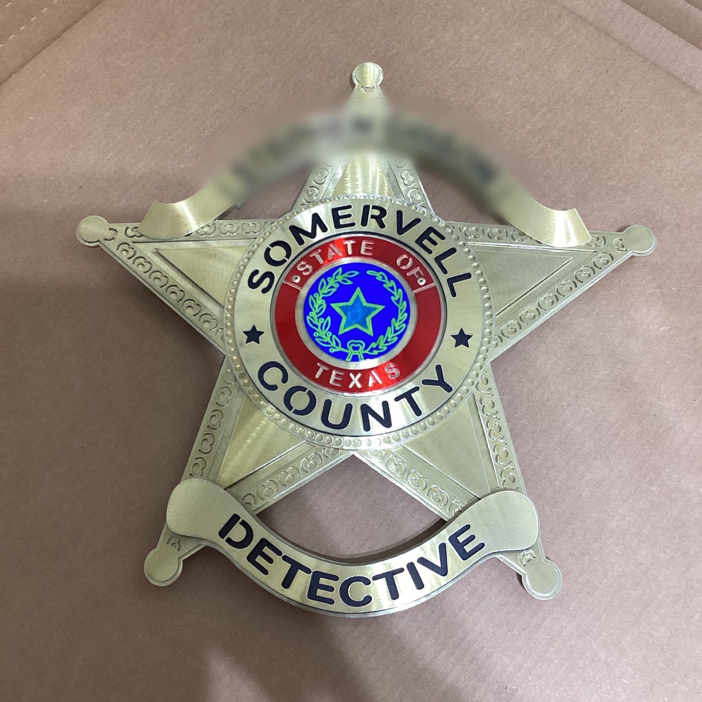 Somervell County Police Badge