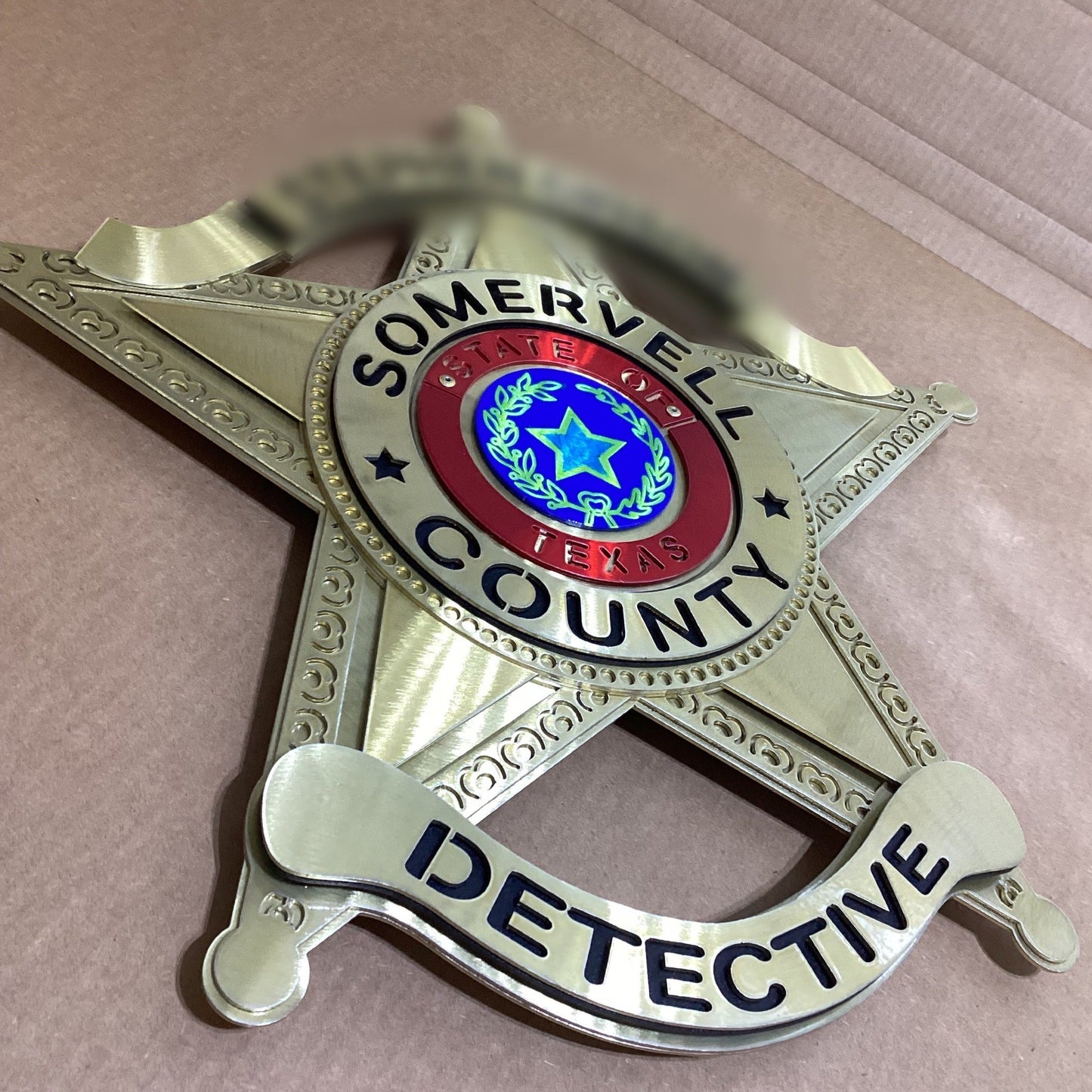 Somervell County Police Badge