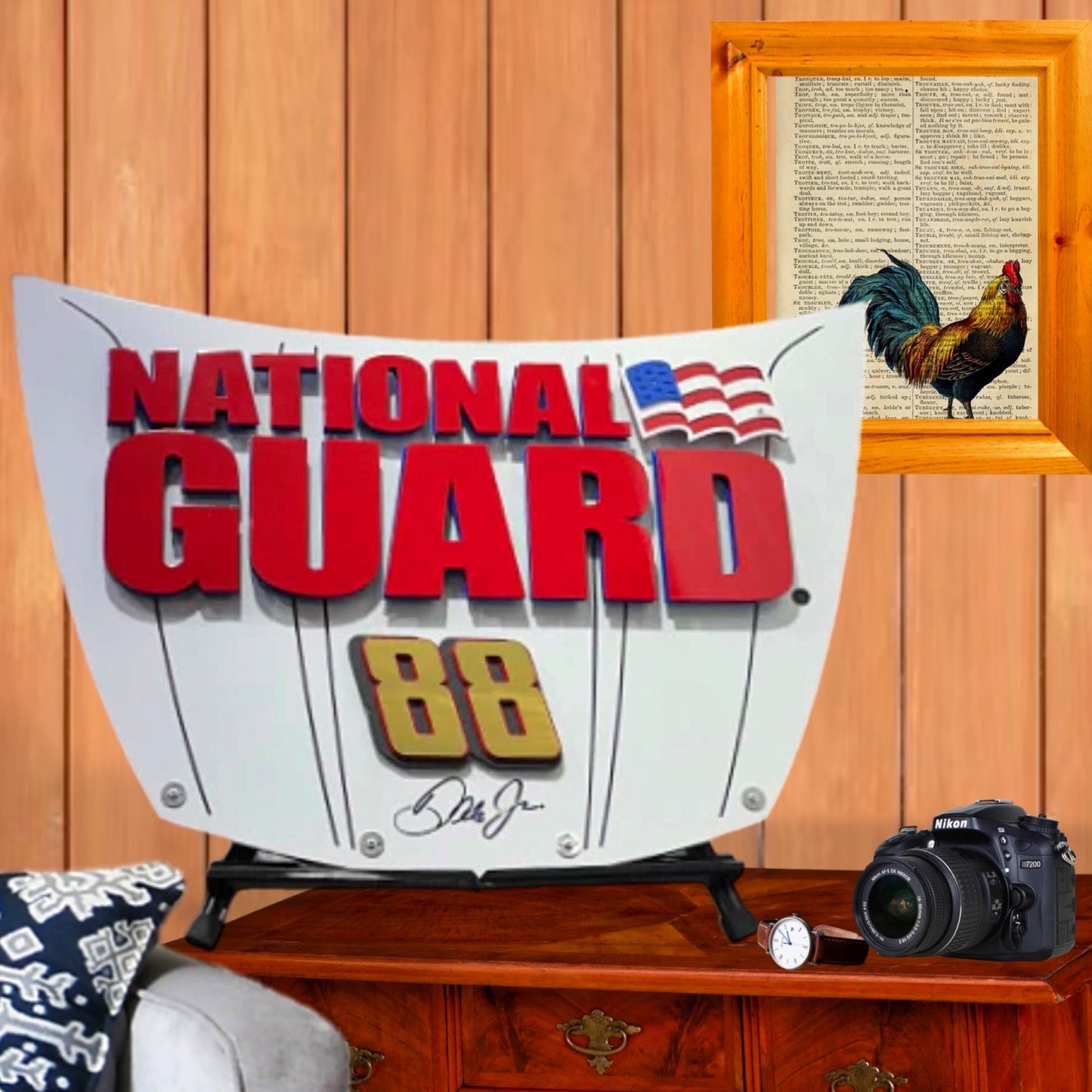 Dale Earnhardt Jr. #88 National Guard Car Hood