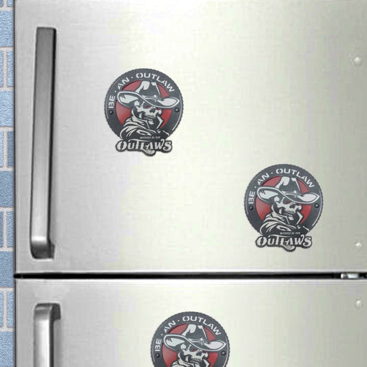 World Of Outlaws Be An Outlaw Collectible Logo