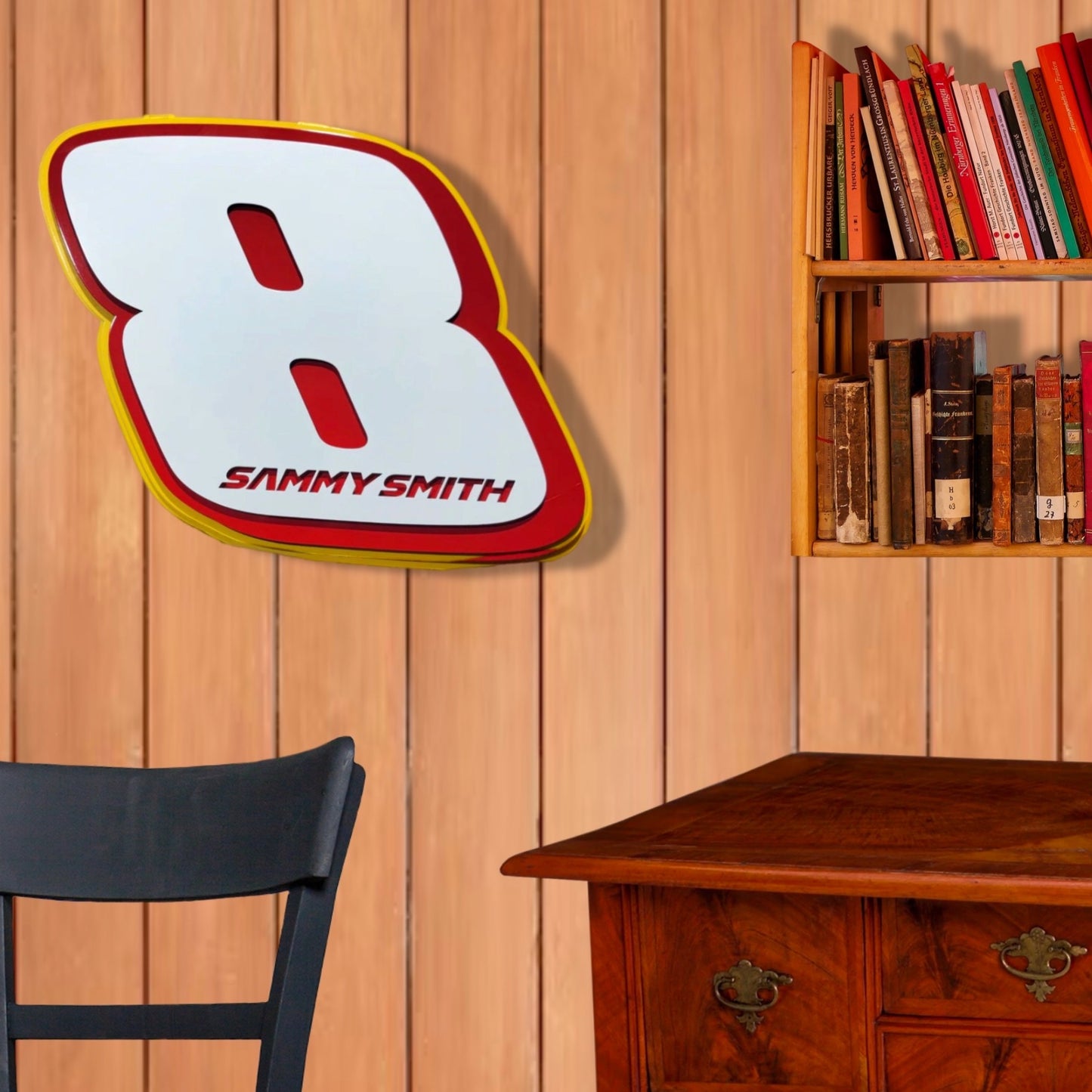 Premier Sammy Smith #8 Number Door Name Plate Cutout