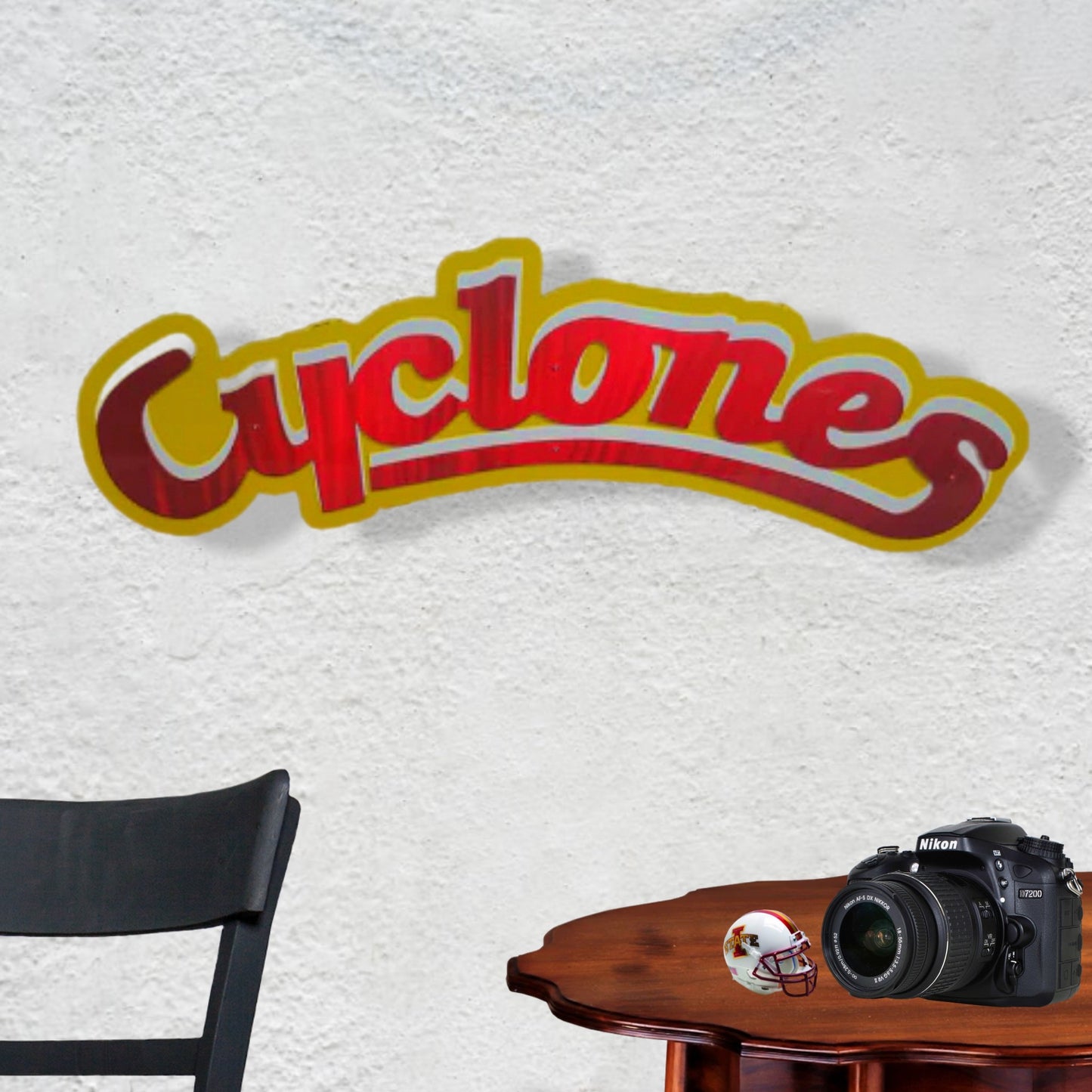 Iowa State Cyclones '87-'94 Helmet Logo