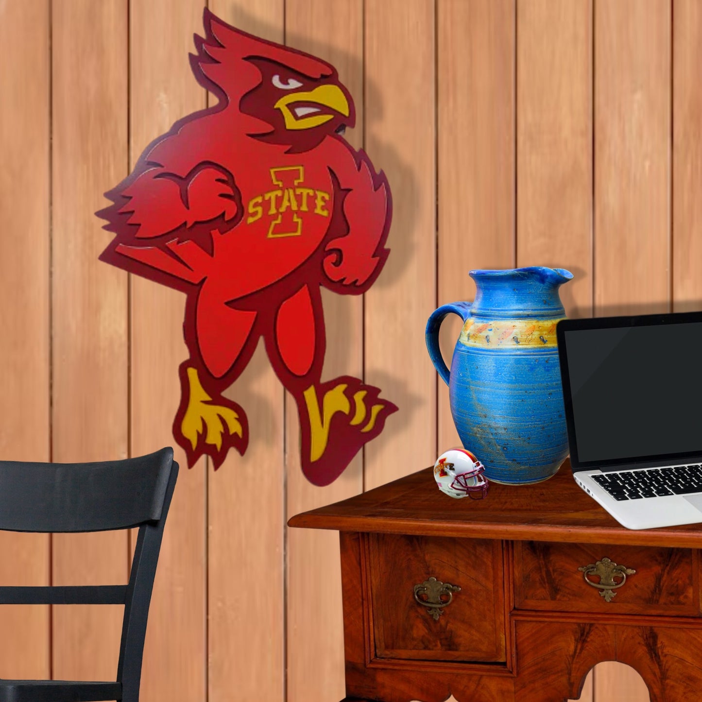Iowa State Cyclones Cy The Mascot Current Logo