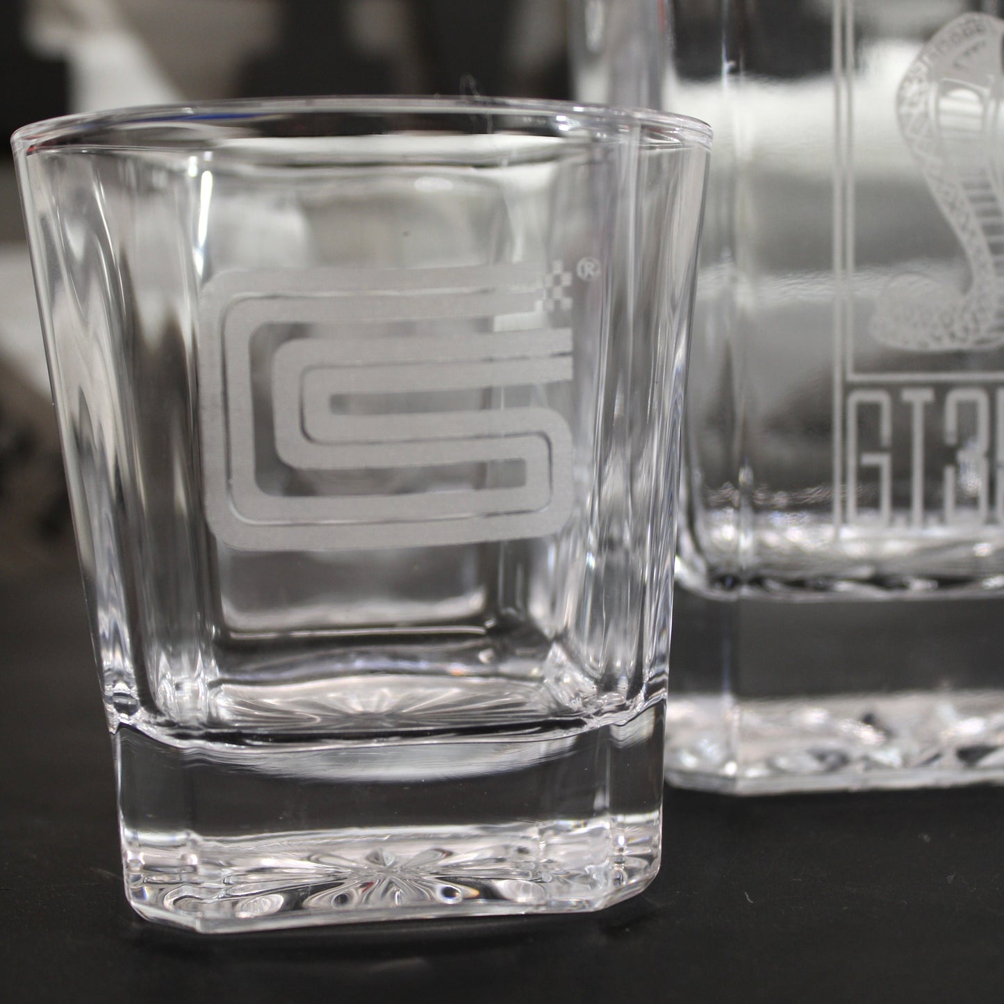 Shelby G.T.350 Logo Decanter Set